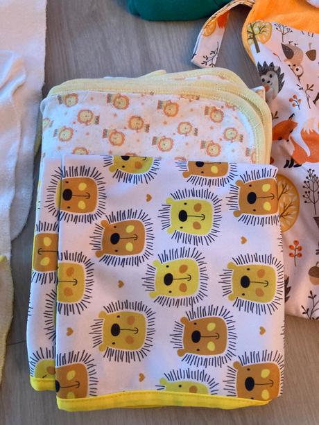 Látkové pleny s příslušenstvím, petit lulu,4 kg - 9 kg