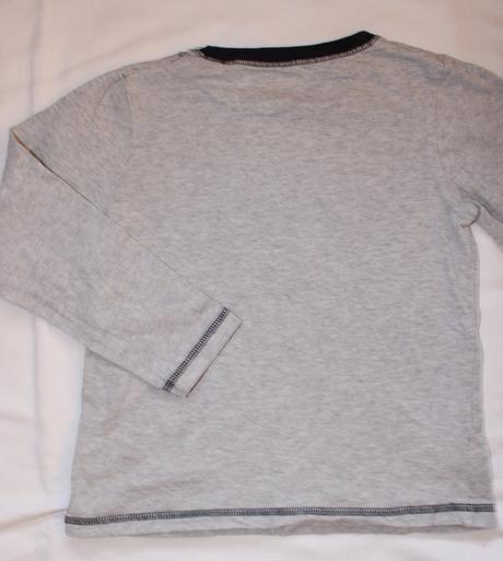 Ak83. tričko s lebkou 6-7 let, george,116