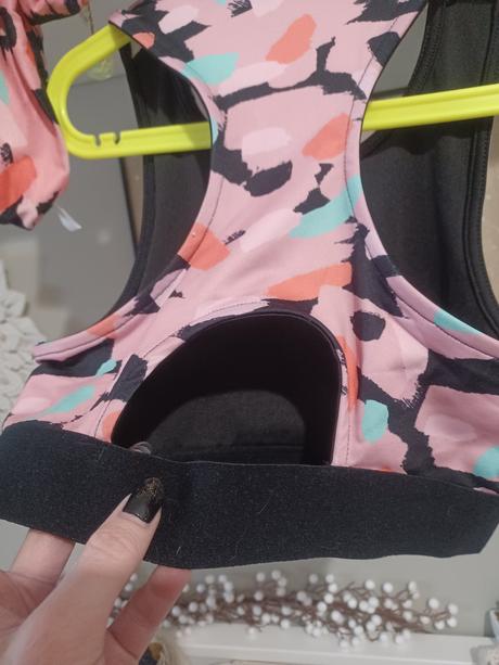 Sportovní top + čelenka reserved, 164