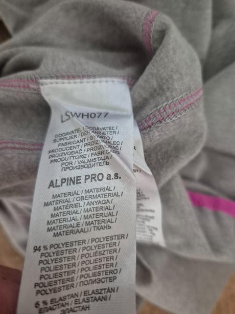Dámská sportovní mikina alpine pro vel. l, alpine pro,l