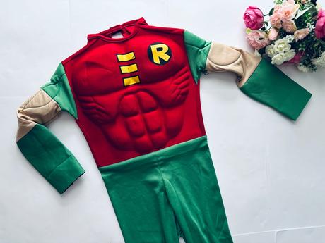 An13/ kostým robin/ batman - v.cca 2/3 roky, 