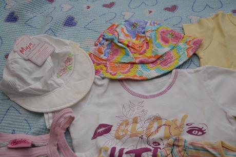 Sluneční brýle červené next, letní oblečení dívčí, 86–98