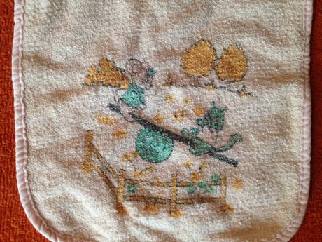 Dětský bryndáček myšička a veverka,