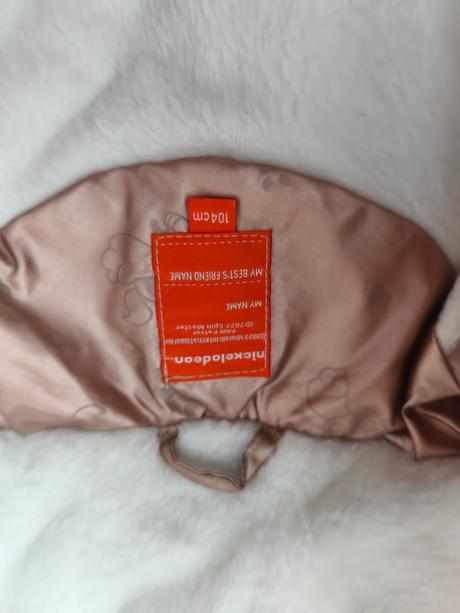 Dívčí zimní bunda, nickelodeon,104