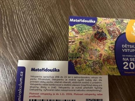 Volný vstup 2x park mirakulum,