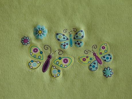 Letní overálek s motýlky, f&f,68