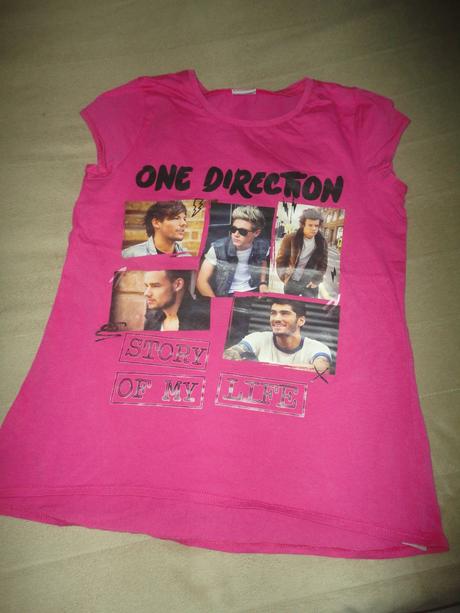 Krásné triko george, one direction, vel. 12-13 let, george,158