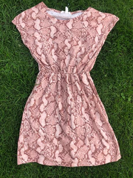 Hadi vzor růžové šaty xxs h&m, h&m,xs