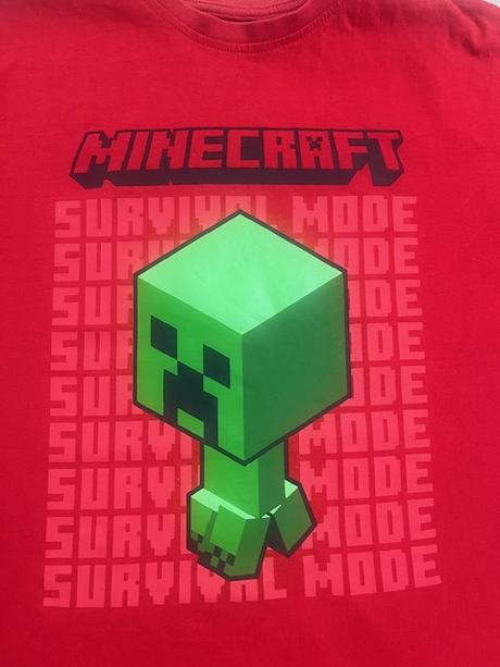 Tričko minecraft, primark,158