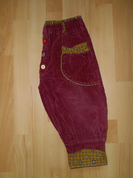 Manžestrové kalhoty  vel.2-3 roky, 98