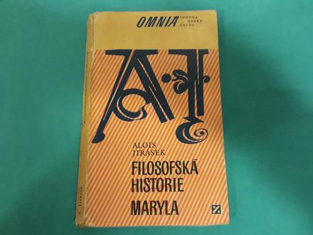 Kniha knížka alois jirásek filosofská historie,