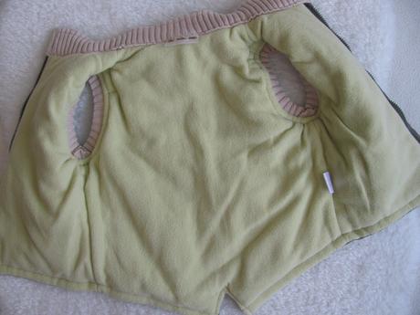 Chlapecká tmavě šedá vesta s hřejivou podšívkou, 80