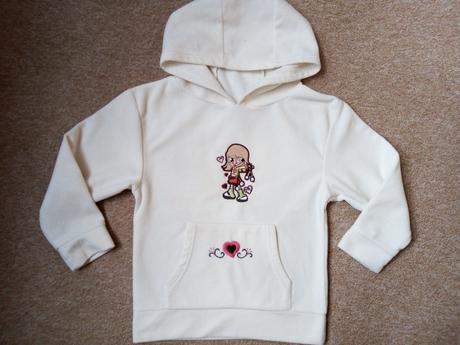 Flauš mikina zn."girl2girl" vel."116", girl2girl,116