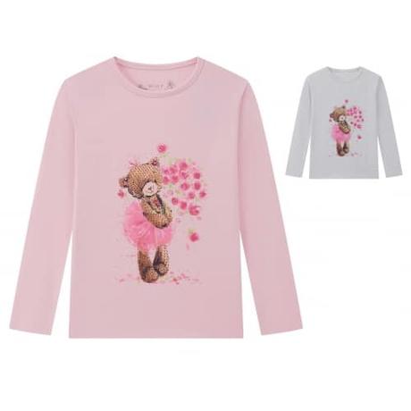 Dívčí bavlněné triko wolf, wolf,110