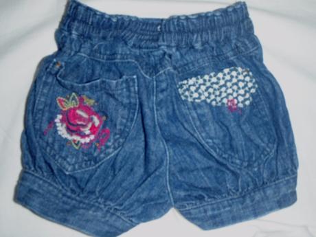 Bomba riflové kraťásky do manžetek, mamas & papas,74