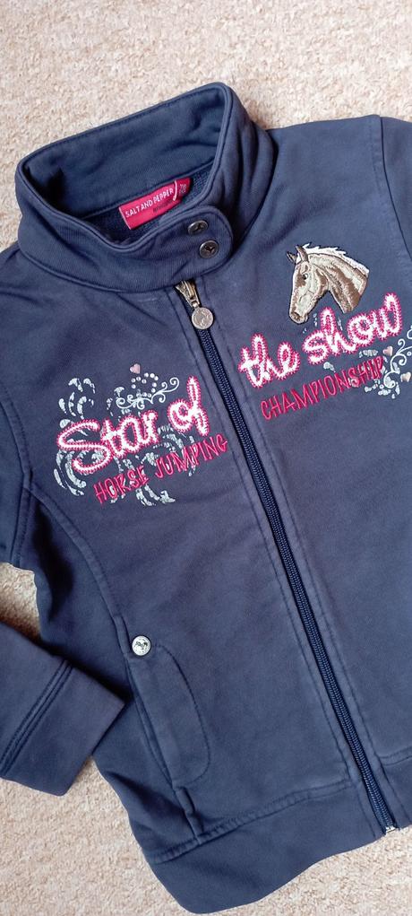 Mikina zn."salt and pepper" vel."116-122", 122