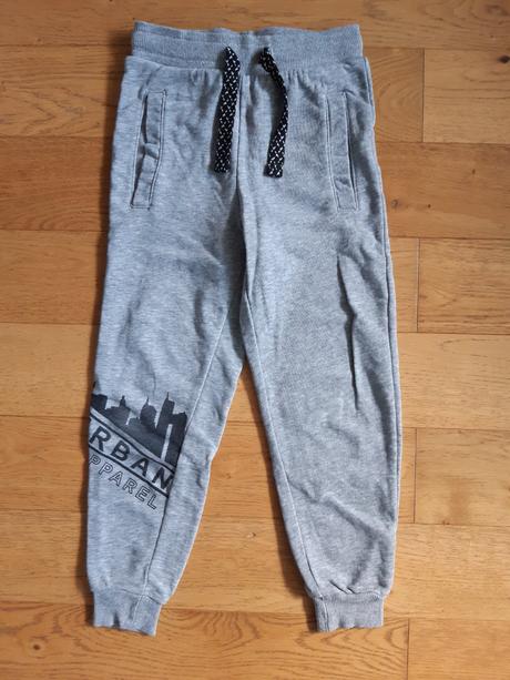 Šedé tepláky 122/128, pepperts,128