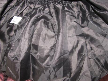 Dívčí černá tylová sukně, vhodná pro čarodějku, 110