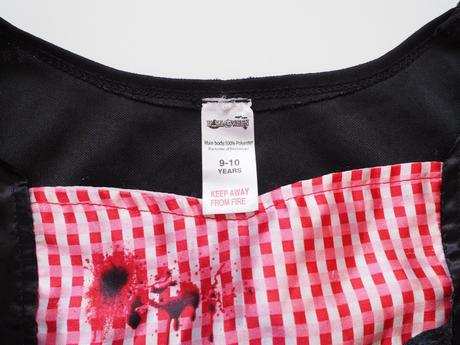 Kostým zombie červená karkulka vel 140,