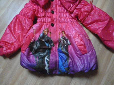 Zimní bunda frozen 6-8, 122