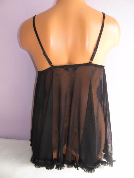 Černá tylová noční košilka, secret possessions,38