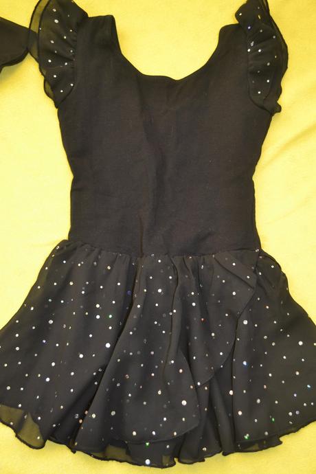 Cvičební gymnastický trikot na 5-9l., 122 / 128 / 134