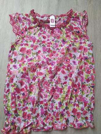 Květovaná halenka, h&m,158