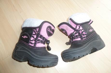 Zimní dívčí sněhule skechers vel. 22, skechers,22