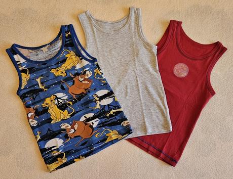 3x chlapecký nátělník, vel.110, 110