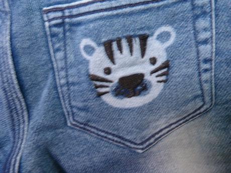 Kiki koko pohodlné kraťase s tygříkem na kapsy, kiki&koko,92