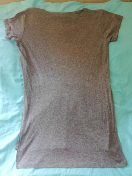 Žebrované triko, h&m,s