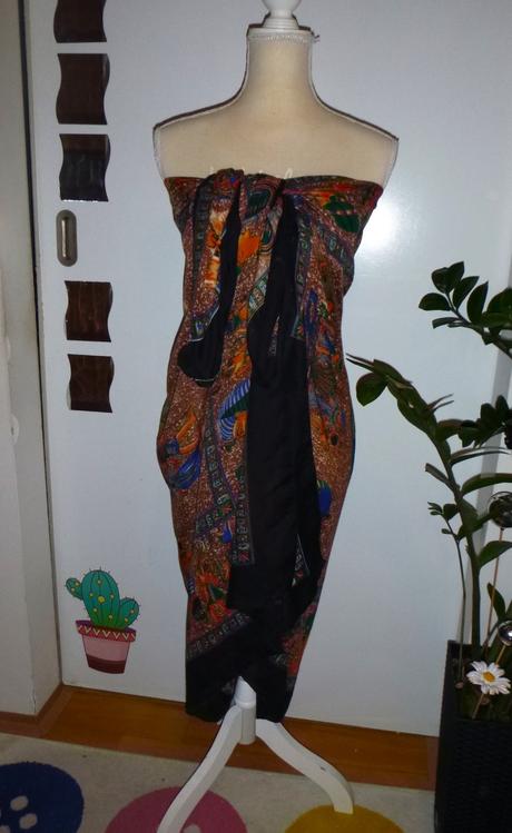 Maxi šátek - nebo pareo egypt, l