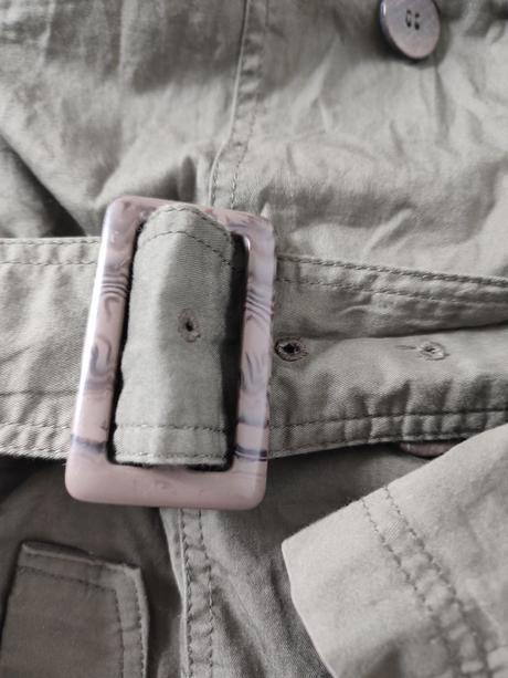 Khaki kabátek s kapucí orsay, velikost 36, orsay,36