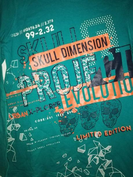 Bavlněné triko dl.rukáv vel.146/152 y.f.k., 146