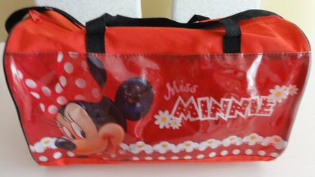 Sportovní taška minnie mouse červená, 