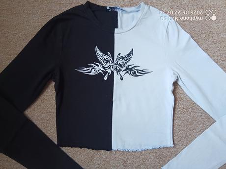 Crop-top zn."fb sister" vel "xs", xs