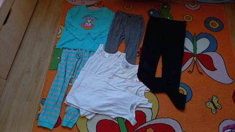 Balíček 12 ks dívčího obečení vel. 152 - 158, 140–152