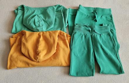 Chlapecký set 2x mikina a 2x tepláky, 122/128, h&m, h&m,122