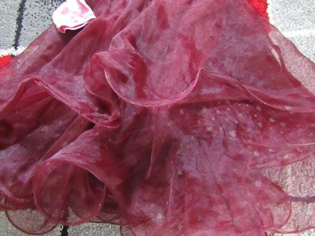 Šaty a sukně pro princeznu na maškarní vel.128/140,