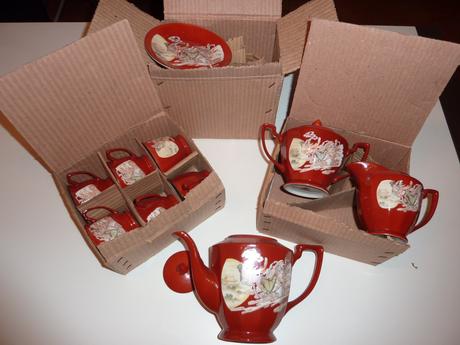 Porcelánový čajový servis - čína, 