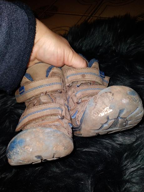 Klučičí kozačky vel. 24, vnit.stélka 14.5 cm, protetika,24