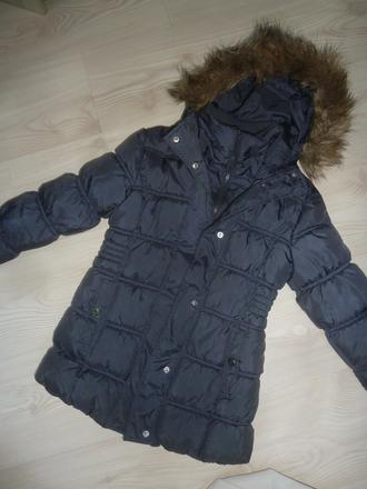 Delší zimní bunda, palomino,128