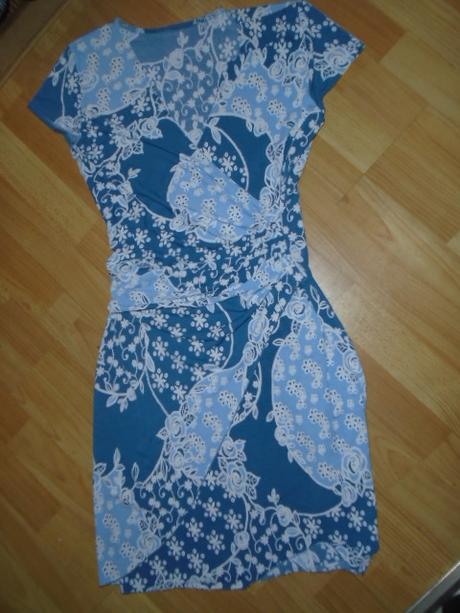 Šaty elastické překřížené vel 36, 36