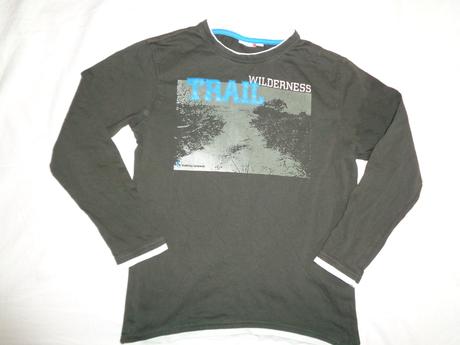 Luxusní šedé tričko trail, nkd,152