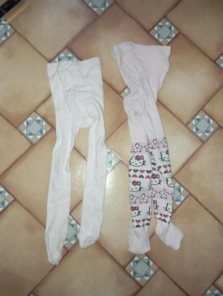 2x punčochy - 3/4 a 4/5 let, 104