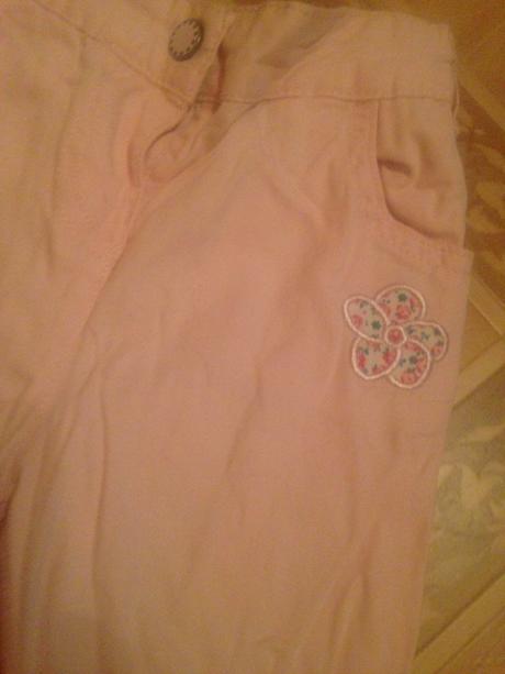 Dívčí kalhoty květ vel. 86 - 92, lupilu,86