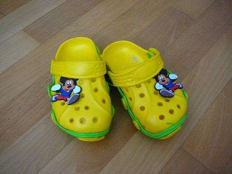 Sandálky/botičky typu crocs, 23