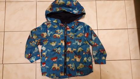 Jarní,  podzimní bunda s auty, minoti,86