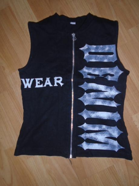 Tričko zip vel s /36, denim,s