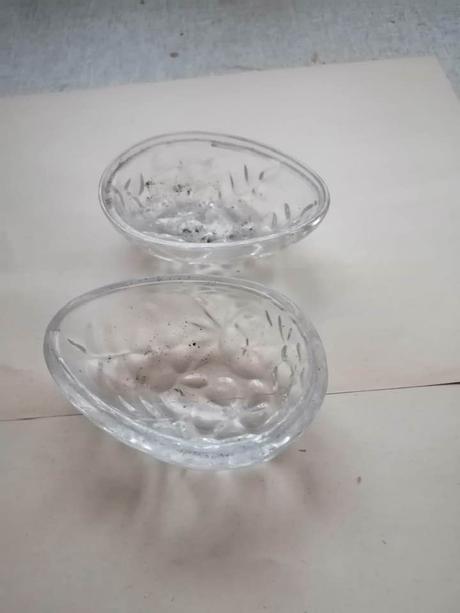 Starožitné skleněné vajíčko, 